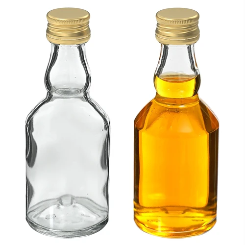 Fľaša Maluch 50 ml s uzáverom - 10 ks - 5 ['sklenená fľaša 50 ml', ' fľaštička 50 ml', ' malé fľaše', ' malá fľaštička', ' sklenené fľaše 50 ml', ' ozdobné sklo', ' fľaša maluch s uzáverom', ' fľaštičky s uzávermi']