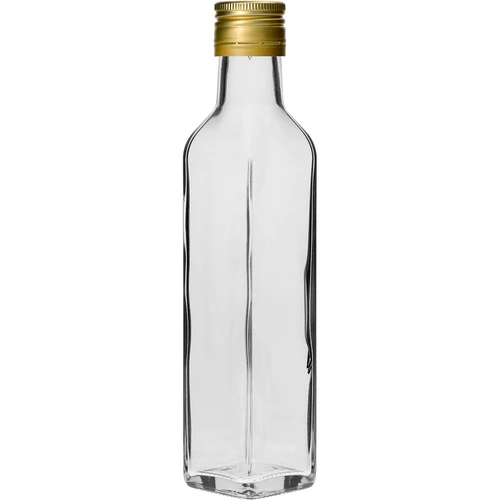 Fľaša Maraska 250 ml s uzáverom, 6 ks. - 3 ['fľaša Maraska', ' fľaša maraska', ' sklenená fľaša', ' fľaša 250ml', ' sada fliaš', ' sklenené fľaše', ' fľaše na ocot', ' fľaše na olej', ' fľaše s uzáverom']