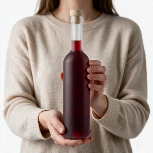 Fľaša „Mrazená” 0,5 l s korkom, 1 ks. - 7