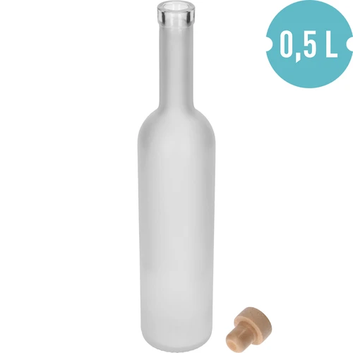 Fľaša „Mrazená” 0,5 l s korkom, 1 ks. - 2