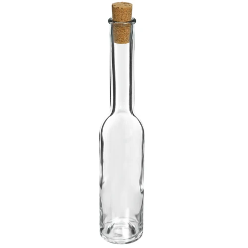Fľaša na likér 200 ml 6 ks + 6 zátok 23/18 - 4 ['fľaša na alkohol', ' ozdobné fľaše na alkohol', ' sklenená fľaša na alkohol', ' fľaše na pálenku na svadbu', ' fľaša na likér', ' fľaša na víno', ' fľaše na víno', ' likér']