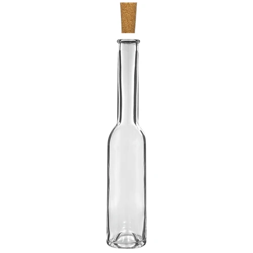 Fľaša na likér 200 ml 6 ks + 6 zátok 23/18 - 5 ['fľaša na alkohol', ' ozdobné fľaše na alkohol', ' sklenená fľaša na alkohol', ' fľaše na pálenku na svadbu', ' fľaša na likér', ' fľaša na víno', ' fľaše na víno', ' likér']