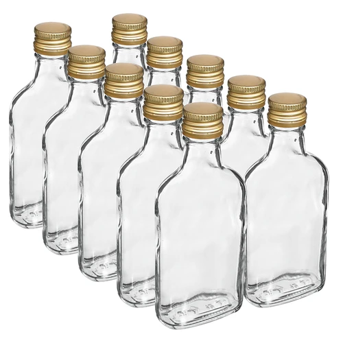 Fľaša na likéry ploskačka so skrutkovacím uzáverom 200 ml 10 ks  - 1 ['fľaše', ' ploskačky', ' likéry', ' fľaše na likéry', ' fľaštičky', ' domáce nápoje', ' domáce likéry', ' ploskačka so skrutkovacím uzáverom', ' fľaša so skrutkovacím uzáverom', ' fľaštička so skrutkovacím uzáverom']