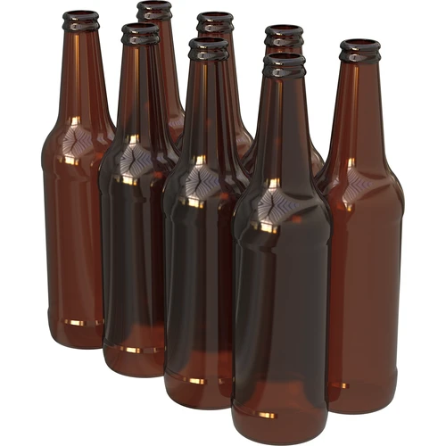 Fľaša na pivo 0,5 L - balenie 8 ks  - 1 ['fľaše na pivo', ' pivné fľaše', ' na sýtené nápoje', ' balenie fliaš', ' na cider', ' na cider', ' sklenené fľaše', ' pivovarské fľaše', ' fľaša 500 ml']