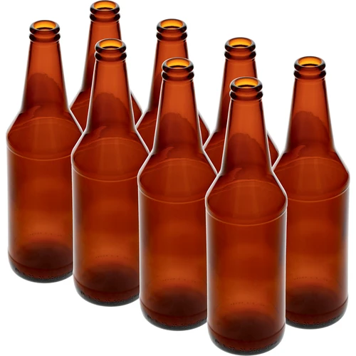 Fľaša na pivo 0,5 L - balenie 8 ks  - 1 ['pivovarské fľaše', ' fľaše na uzáver', ' fľaše na cider', ' fľaše na pivo', ' fľaše 0', '5 L', ' fľaše 500 ml']