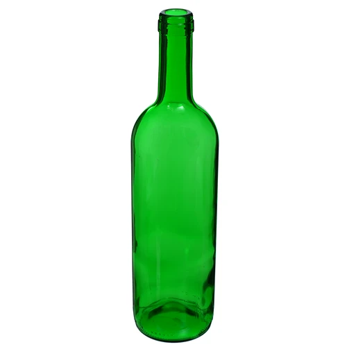 Fľaša na víno 0,75 L zelená - balenie 8 ks. - 3 ['fľaša na alkohol', ' ozdobné fľaše na alkohol', ' sklenená fľaša na alkohol', ' fľaše na pálenku na svadbu', ' fľaša na likér', ' ozdobné fľaše na likéry', ' fľaša na víno', ' fľaša na víno', ' fľaša bordeaux']