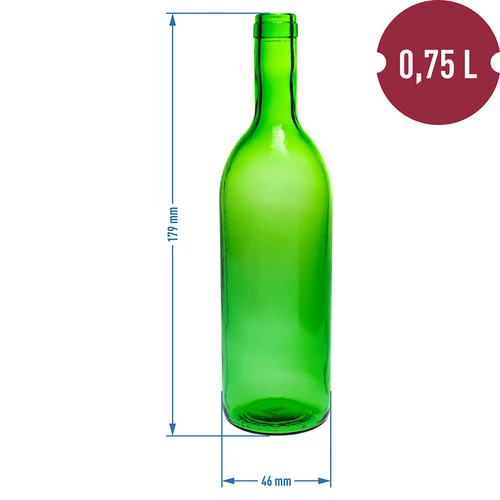 Fľaša na víno 0,75L s korkami a uzávermi - 12 ks - 6 ['fľaše na víno', ' súprava fliaš', ' fľaše 12 ks', ' fľaše s korkami', ' vinárske fľaše', ' teplom zmršťovacie uzávery', ' súprava na víno', ' fľaše 750 ml', ' kartón fliaš', ' domáce víno', ' korkové zátky', ' krabica na fľaše']