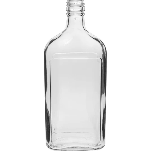 Fľaša Ploskačka 500 ml s uzáverom, 6 ks - 3 ['fľaša 500 ml', ' ploskačka', ' fľaša na likér', ' fľaša na alkohol', ' fľaša pol litra', ' sada fliaš']