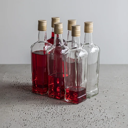 Fľaša Pryncypalna 500 ml so skrutkovacím uzáverom, 6 ks. - 9 ['ozdobná fľaša', ' fľaša na vodku', ' fľaša na alkohol', ' fľaša na likér', ' ozdobné fľaše']