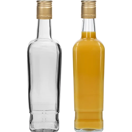 Fľaša Pryncypalna 500 ml so skrutkovacím uzáverom, 6 ks. - 5 ['ozdobná fľaša', ' fľaša na vodku', ' fľaša na alkohol', ' fľaša na likér', ' ozdobné fľaše']