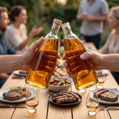 Fľaša „Staromestská” s hríbikovým korkom, 500 ml, 1 ks. - 8