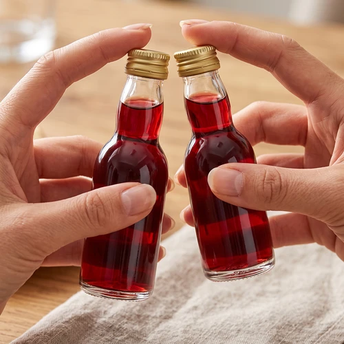 Fľaštička „Maluch” so zlatým uzáverom, 40 ml, 10 ks. - 9