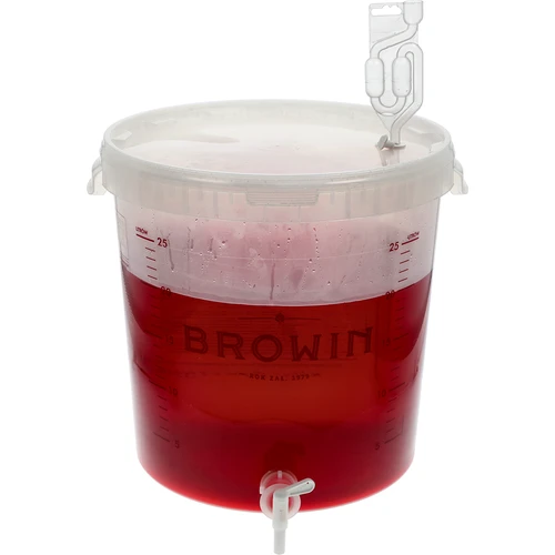 Fermentačná nádoba 30 L s vekom a kohútikom - 11 ['fermentačná nádoba', ' fermentačné vedro', ' fermentačné vedierko', ' fermentačné nádoby', ' fermentačná nádoba na víno', ' fermentačné nádoby na víno', ' biowin fermentačné vedro', ' browin fermentačné vedro']