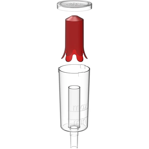 Fermentačná trubica Tiché Dni a Noci - 2 ['fermentačná trubica', ' trubica na víno', ' trubica na fermentáciu', ' vinárske príslušenstvo', ' sklenená trubica', ' plastová trubica', ' fermentačné trubice']
