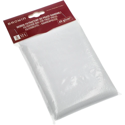 Filtračný vak na rámový lis 12 l 60g/cm2 - 3