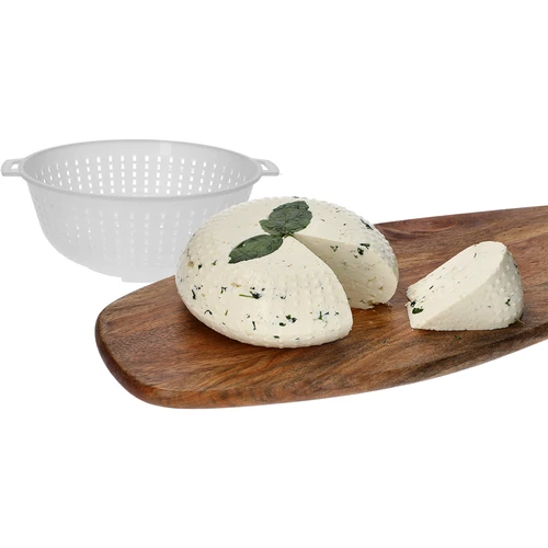 Forma syrárska na syr typu korycińskiego Ø 21/11 x 8,5 cm na 2 kg - 6 ['forma syrárska', ' forma valec', ' syr', ' domáci syr', ' formovanie syra', ' domáci syr', ' forma syrárska', ' formička na syr', ' syrárstvo', ' ako vyrobiť syr', ' na syr', ' syr s syridlom', ' syr koryciński', ' forma korycińska', ' forma cedzakowa']