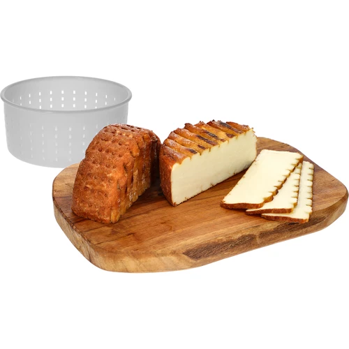 Forma syrárska okrúhla Ø15 x 7cm na 1200 g - 6 ['forma syrárska', ' forma valec', ' syr', ' domáci syr', ' formovanie syra', ' domáci syr', ' forma syrárska', ' forma na syr', ' syrárstvo', ' ako vyrobiť syr', ' na syr', ' syr s syridlom']