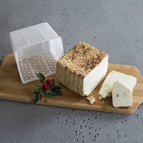 Forma syrárska štvorcová 11 x 11 x 8,5 cm na 500 g - 3 ['Forma syrárska štvorcová', ' Forma syrárska štvorcová', ' forma na syry', ' formy na syry', ' domáce syry']