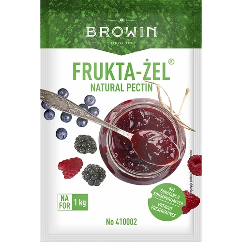 Frukta-Žel - Pektín na džemy a marmelády, 15 ks. - 2 ['želírovacia látka', ' na džemy a marmelády', ' na vegánske želé', ' chutné džemy', ' marmelády', ' pektín na džemy', ' želírovanie ovocia', ' ovocné konzervy']