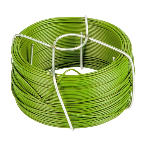 Galvanizovaný drôt 50m x 0,8mm  - 1 ['záhradný drôt', ' zelený drôt', ' tenký záhradný drôt', ' elastický záhradný drôt', ' drôt v obale', ' PVC drôt', ' galvanizovaný drôt', ' zelený drôt', ' upevňovací drôt', ' napínací drôt', ' ťažný drôt', ' povlečený drôt']