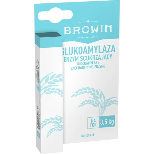 Glukoamyláza  - 1 ['enzým scukrujúci', ' enzým glukoamyláza', ' enzým skvapalňujúci', ' enzým liehovarnícky', ' prísady do alkoholu']