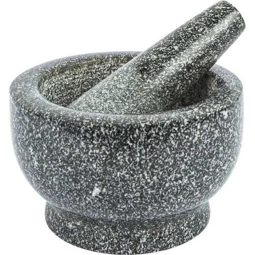 Granitový kuchynský mažiar s tĺčikom  - 1 ['granitový mažiar', ' mažiar s tĺčikom', ' kamenný mažiar', ' mažiar z kameňa', ' kuchynský mažiar', ' mažiar na bylinky']