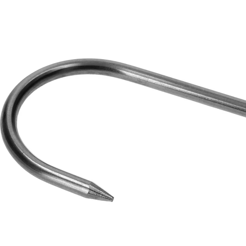 Háčiky na údenie – S-háčiky, ostrené, 4 mm × 100 mm, 5 ks - 4