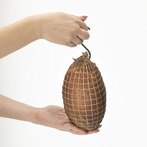 Háčiky na údenie – S-háčiky, ostrené, 4 mm × 100 mm, 5 ks - 7