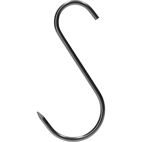 Háčiky na údenie - S, ostrené 5mm x 150mm 5 ks. - 4 ['háčik na údenie', ' háčik na údenie mäsa', ' háčik na údenie údenín', ' háčik na údeniny', ' údiace háčiky', ' nerezové háčiky', ' údiace háčiky S', ' sada háčikov', ' háčiky do údiarne', ' háčiky na sušenie údenín', ' háčiky na syry', ' klasické háčiky']