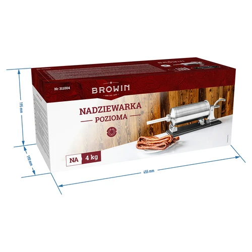 Horizontálna plnička 4 kg - 11