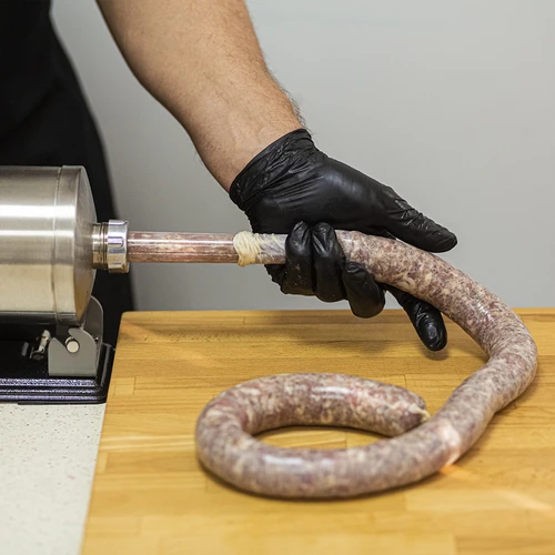 Horizontálna plnička na klobásy 3 kg - 14