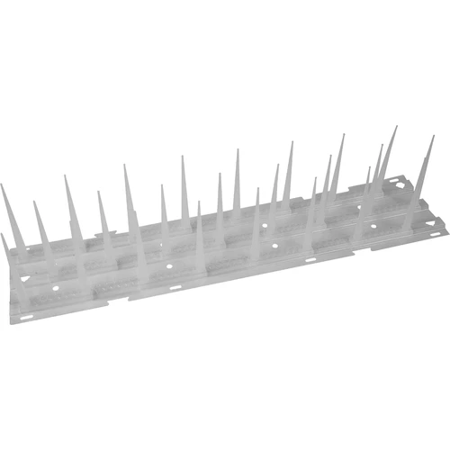 Hroty proti vtákom - 40x9x8,5cm, 3 ks.  - 1 ['odpudzovač vtákov', ' plastové hroty proti vtákom', ' odpudzovač plastové hroty', ' hroty na holuby', ' hroty na parapet', ' lišta s hrotmi proti vtákom', ' ochrana pred vtákmi']