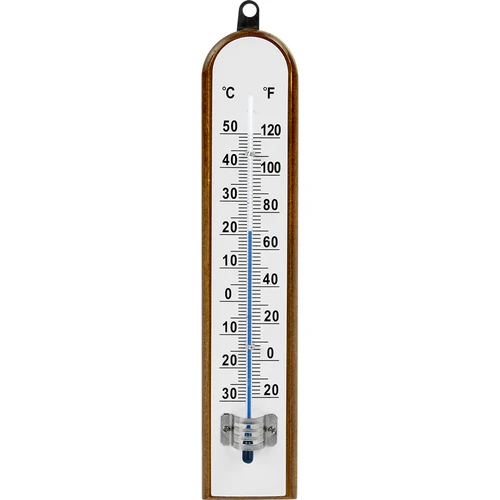 Izbový teplomer s bielou stupnicou (-30°C do +50°C) 20cm  - 1 ['vnútorný teplomer', ' izbový teplomer', ' teplomer do vnútra', ' domáci teplomer', ' teplomer', ' drevený izbový teplomer', ' teplomer čitateľná stupnica', ' teplomer s dvojitou stupnicou']
