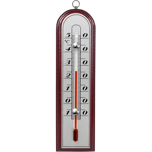 Izbový teplomer so striebornou stupnicou (-10°C do +50°C) 16cm mix - 2 ['vnútorný teplomer', ' izbový teplomer', ' teplomer do vnútra', ' domáci teplomer', ' teplomer', ' drevený izbový teplomer', ' teplomer čitateľná stupnica', ' teplomer strieborná stupnica', ' teplomer na zavesenie', ' tradičný teplomer']