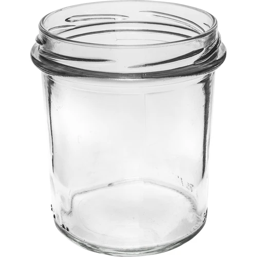 Jednoduchý pohár 350ml s čiernym viečkom fi82 - 6ks. - 4 ['súprava pohárov', ' poháre na kvasenie', ' poháre na džemy', ' poháre s viečkami', ' poháre fi 82', ' poháre s viečkami 6 úchytov', ' poháre s čiernymi viečkami', ' na zaváranie', ' na konzervovanie', ' na mäso', ' pohárovka']