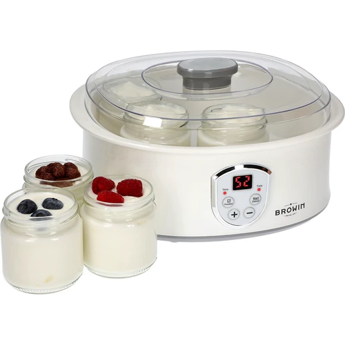 Jogurtovač s termostatom, 7 pohárov, 1,3 L - 7 ['jogurtovač', ' zariadenie na jogurt', ' vegánsky jogurt', ' ako urobiť jogurt', ' na domáci jogurt', ' jogurtovač s termostatom', '']