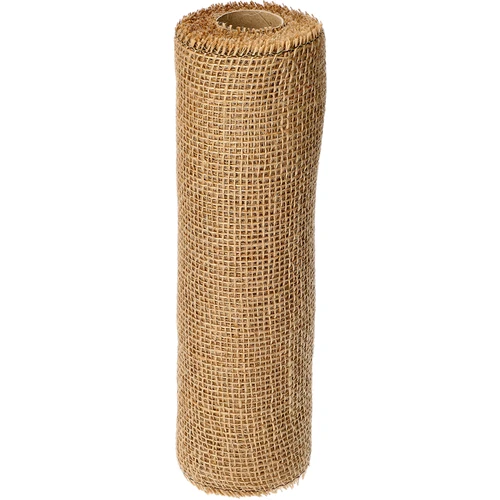 Jutová tkanina 30 cm / 5 m  - 1 ['jutová tkanina', ' jutová látka', ' tkanina na ochranu stromčekov', ' prírodná jutová tkanina', ' ekotkanina z juty', ' tkanina na viazanie', ' tkanina na ručné práce']