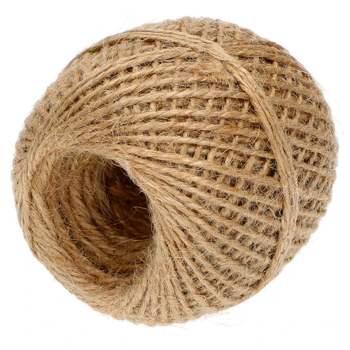 Jutový špagát 1,5 mm/100 m/100 g - 2 ['špagát z juty', ' jutový špagát', ' špagát na paradajky', ' špagát na uhorky', ' prírodný špagát', ' ekošpagát', ' špagát na makramé', ' špagát na viazanie', ' špagát na ručné práce']