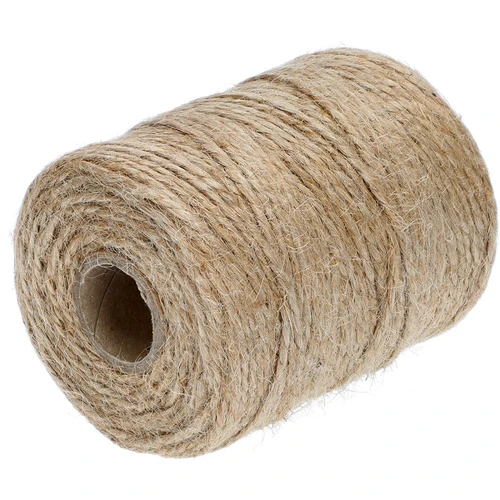 Jutový špagát 2 mm/110 m/250 g - 2 ['špagát z juty', ' jutový špagát', ' špagát na paradajky', ' špagát na uhorky', ' prírodný špagát', ' ekošpagát', ' špagát na makramé', ' špagát na viazanie', ' špagát na ručné práce']
