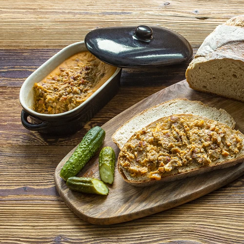 Kamenina - hrniec na masť, podlhovastý s pokrievkou 0,75L - 4 ['hrnce na masť', ' hrniec na masť', ' hlinený hrniec na masť', ' kameninový hrniec na masť', ' hrniec kamenina na masť', ' hrniec na masť kamenina\r\n']