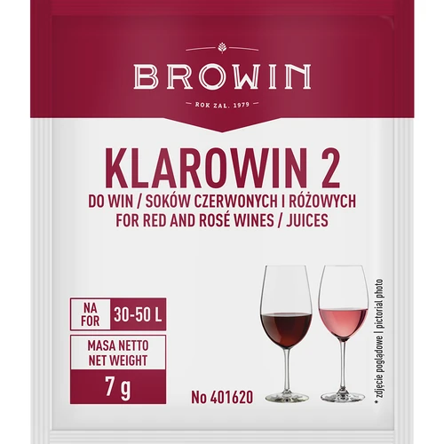 Klarowin 2 - číriaci prostriedok  - 1 ['prostriedok na čírenie vína', ' klarowin na víno', ' na čírenie vína', ' príslušenstvo na vinárstvo', ' domáce víno']