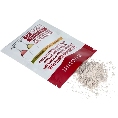 Klarowin White Plus - číriaci prostriedok 8 g - 4 ['prostriedok na čírenie vína', ' číriaci prostriedok', ' klarowin na víno', ' na čírenie vína', ' príslušenstvo na vinárstvo', ' domáce víno', ' biele víno', ' ružové víno', ' na čírenie štiav', ' čírenie štiav']