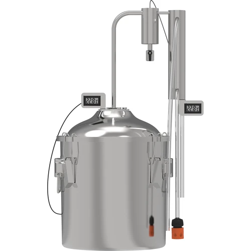 Klasický destilátor Convex 18 L - 1 oddeľovač  - 1 ['destilátor Browin', ' modulárne destilátory', ' destilátor s oddeľovačmi', ' modulárny destilátor', ' oddeľovače pre destilátor', ' čistý destilát', ' destilačná súprava', ' vypuklé veko', ' veko typu convex', ' destilačná nádoba s vekom', ' súprava na destiláciu', ' destilačná súprava na rozšírenie', ' destilácia na rôznych zdrojoch tepla']