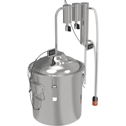 Klasický destilátor Convex 18 L - 2 oddeľovače - 3 ['destilátor Browin', ' modulárne destilátory', ' destilátor s oddeľovačmi', ' modulárny destilátor', ' oddeľovače pre destilátor', ' čistý destilát', ' destilačná súprava', ' vypuklé veko', ' veko typu convex', ' destilačná nádoba s vekom', ' súprava na destiláciu', ' destilačná súprava na rozšírenie', ' destilácia na rôznych zdrojoch tepla']