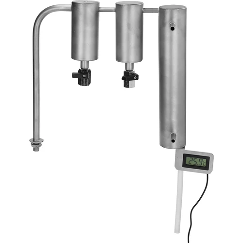 Klasický destilátor Convex 30 L - 2 oddeľovače - 7 ['destilátor Browin', ' modulárne destilátory', ' destilátor s oddeľovačmi', ' modulárny destilátor', ' oddeľovače pre destilátor', ' čistý destilát', ' destilačná súprava', ' vypuklé veko', ' veko typu convex', ' destilačná nádoba s vekom', ' súprava na destiláciu', ' destilačná súprava na rozšírenie', ' destilácia na rôznych zdrojoch tepla']