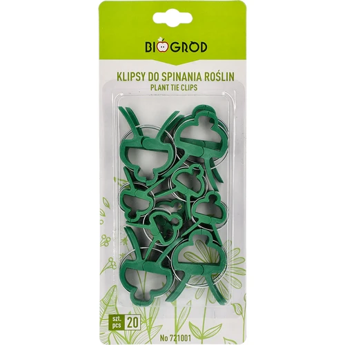 Klipy na spájanie rastlín 20ks (8x veľké/12x malé) - 3 ['tabuľky na rastliny', ' tabuľky na označovanie rastlín', ' na označovanie rastlín', ' informačné tabuľky na rastliny', ' tabuľky na rastliny']