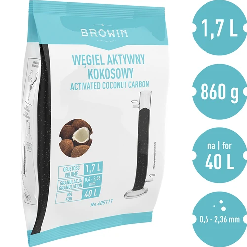Kokosové aktívne uhlie 0,86 kg - 2 ['aktívne uhlie', ' ako používať aktívne uhlie', ' čistenie destilátov', ' aktívne uhlie', ' na alkohol', ' na čistenie pálenky', ' do záhrady', ' aktívne uhlie do lesov v pohári', ' Coobra']