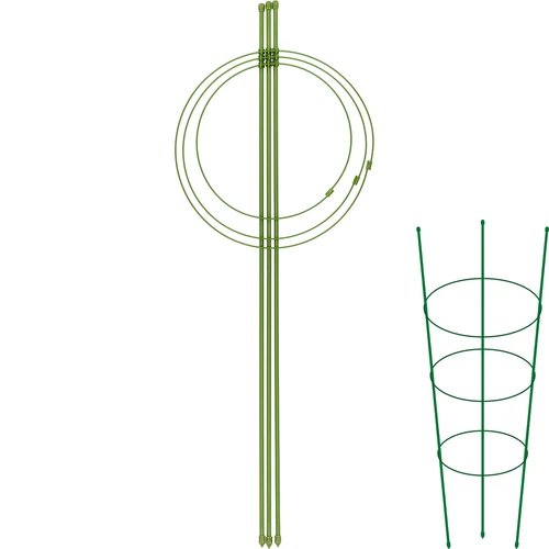 Kruhová podpora pre rastliny 3 kruhy 0,7m