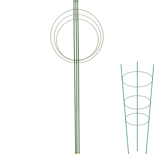 Kruhová podpora pre rastliny 3 kruhy 1,2m