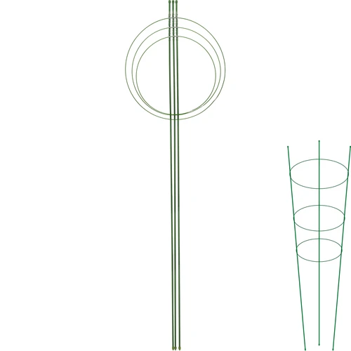 Kruhová podpora pre rastliny 3 kruhy 1,5m